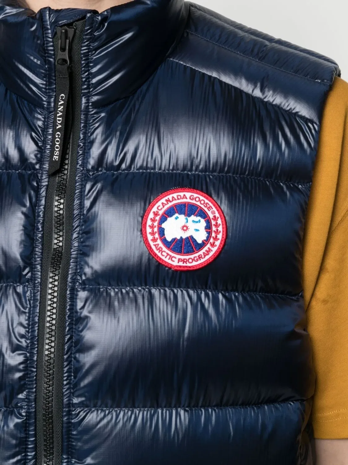 Пуховый жилет с подкладкой Canada Goose, атлантический нэйви — фото 3