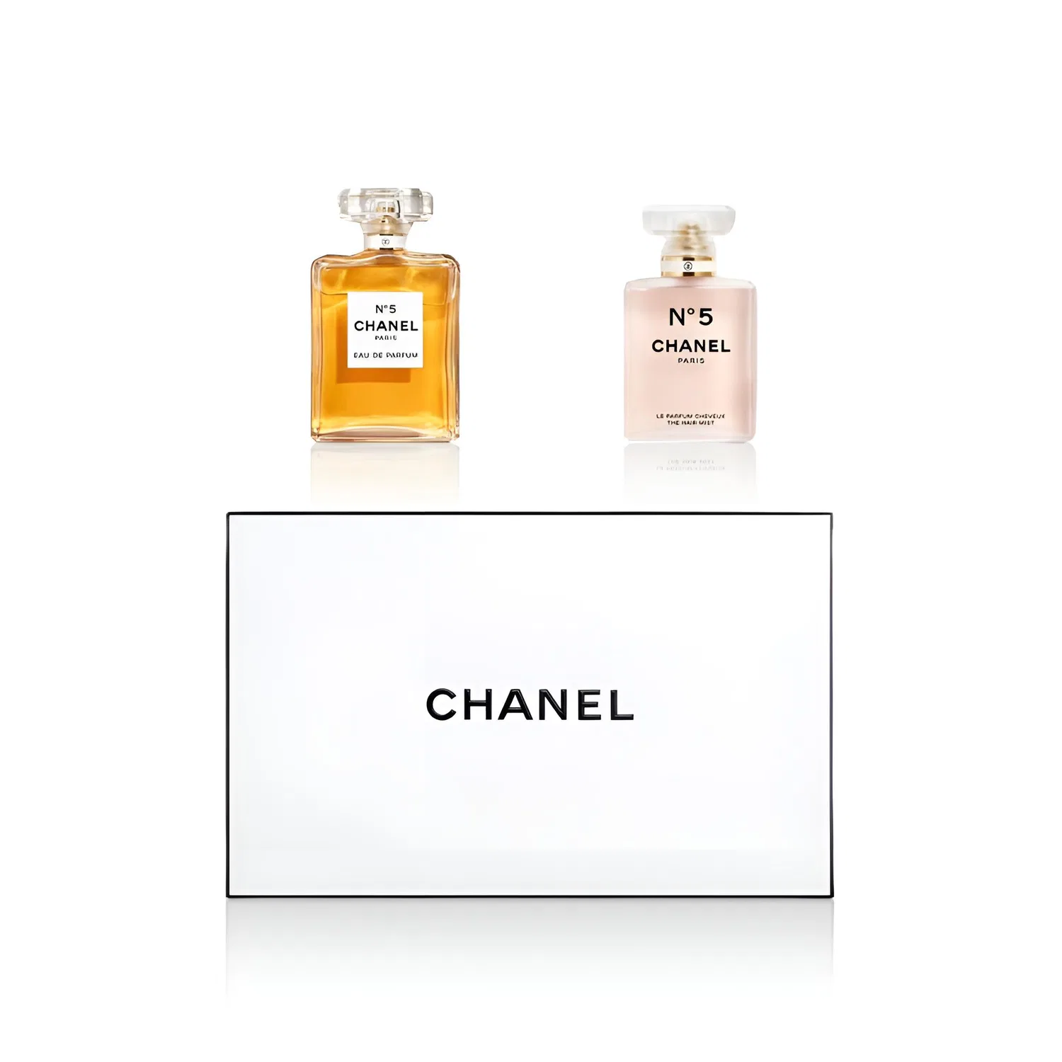 Набор духов и парфюмированного спрея для волос Size 5 Classic 50мл + 35мл CHANEL, Black — фото 2
