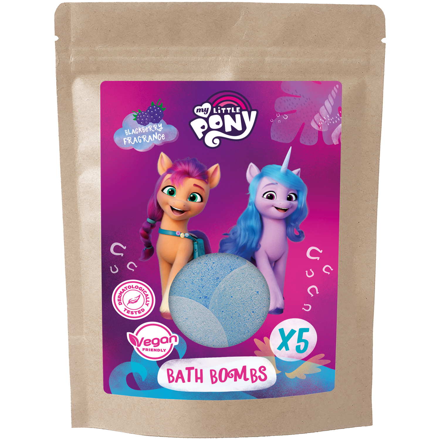 My Little Pony игристые бомбочки для ванн для детей, 5х50 г - фото