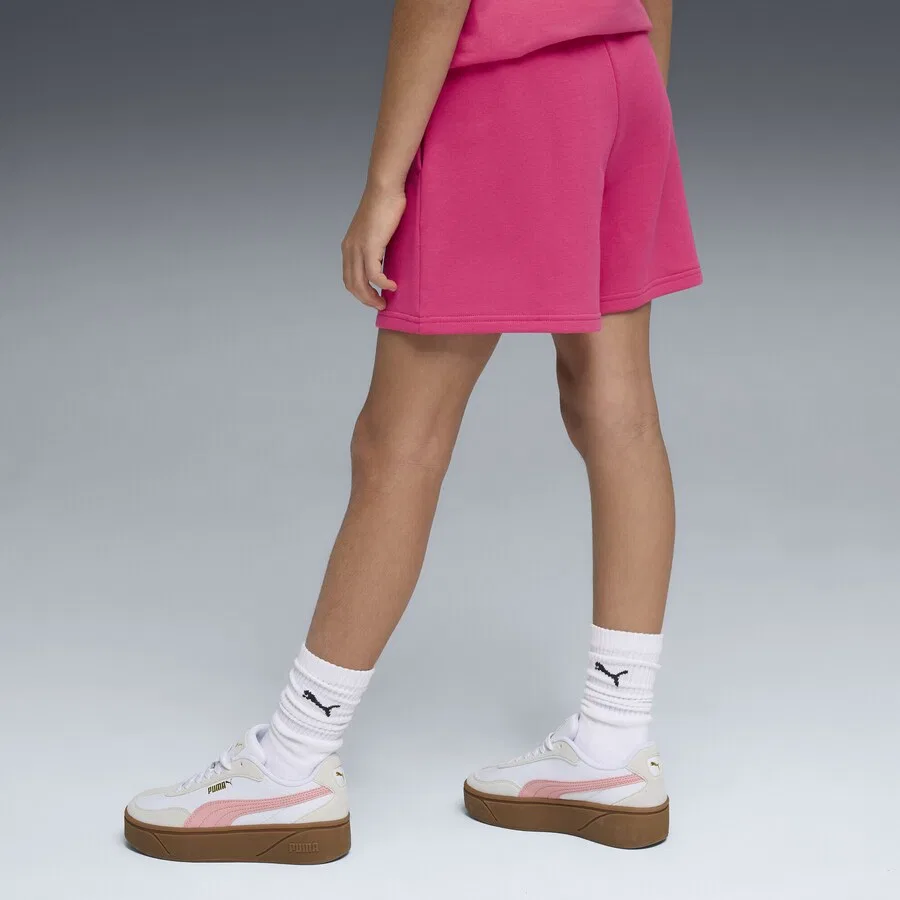 Шорты PUMA Regular розового цвета — фото 4