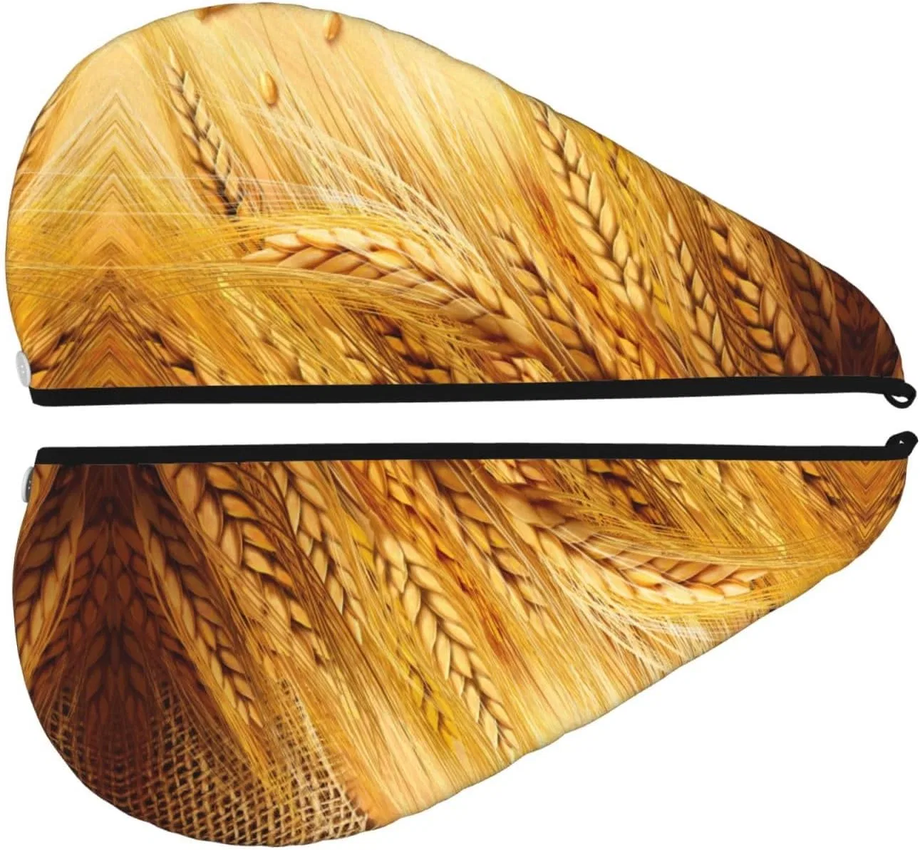 Шапочка для душа Harvest Golden Wheat Field, UNIOND, 10.6 x 25.5 дюймов — фото 2
