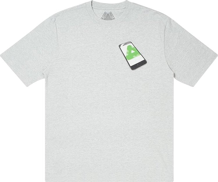 

Футболка Palace Tri-Phone T-Shirt 'Grey Marl', серый