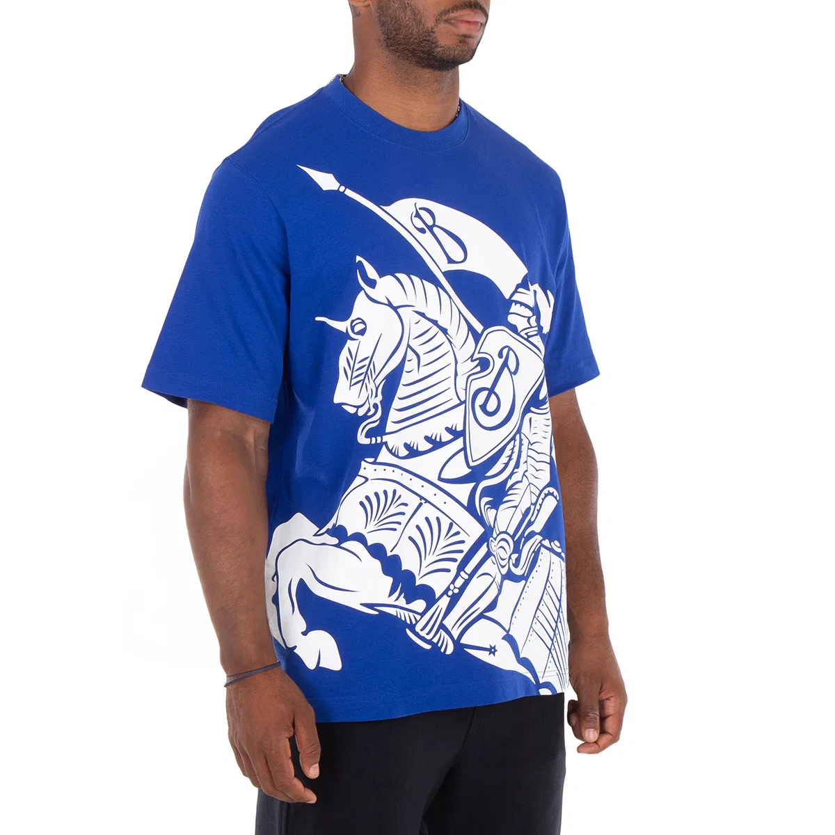 Футболка хлопковая с принтом EKD Print Cotton T-Shirt Burberry, Knight — фото 2