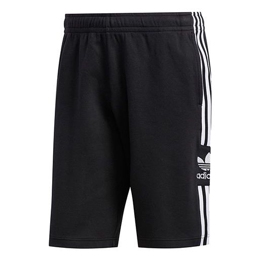 

Шорты originals lockup lng short side stripe sports shorts black Adidas, черный