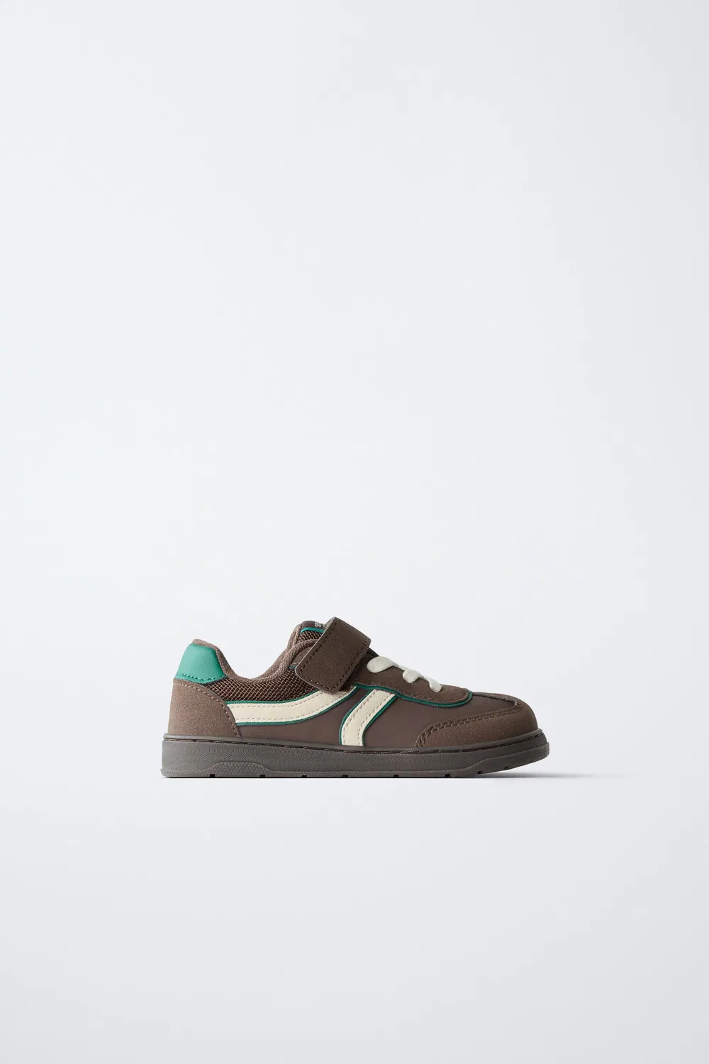 Контрастные кроссовки босиком ZARA, Brown