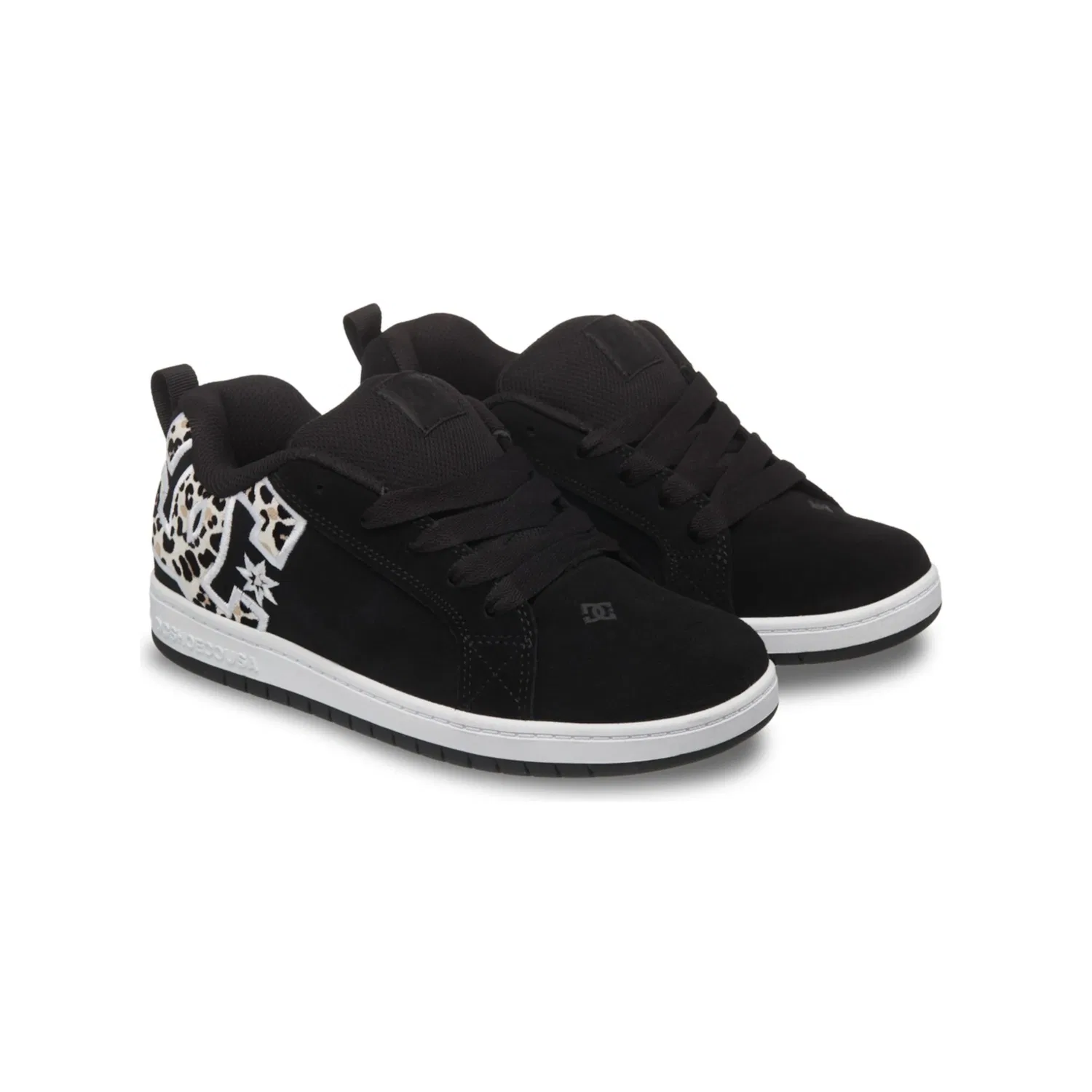 Детские кроссовки с подушкой Pill-Pattern DC Shoes, Black/White