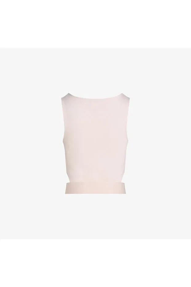Детская футболка для девочек без рукавов Calvin Klein, Pink — фото 4