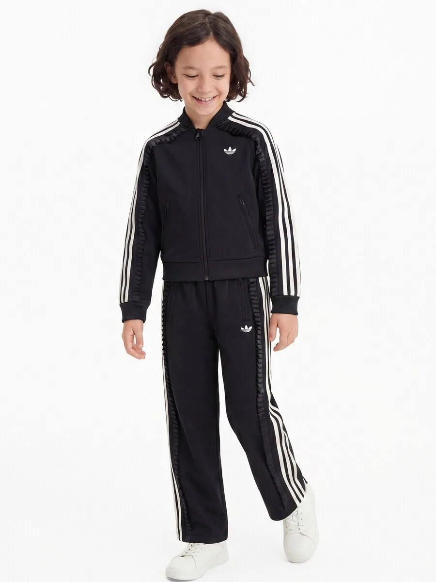 Спортивный костюм ADIDAS ORIGINALS 'FIREBIRD' черного цвета — фото 3