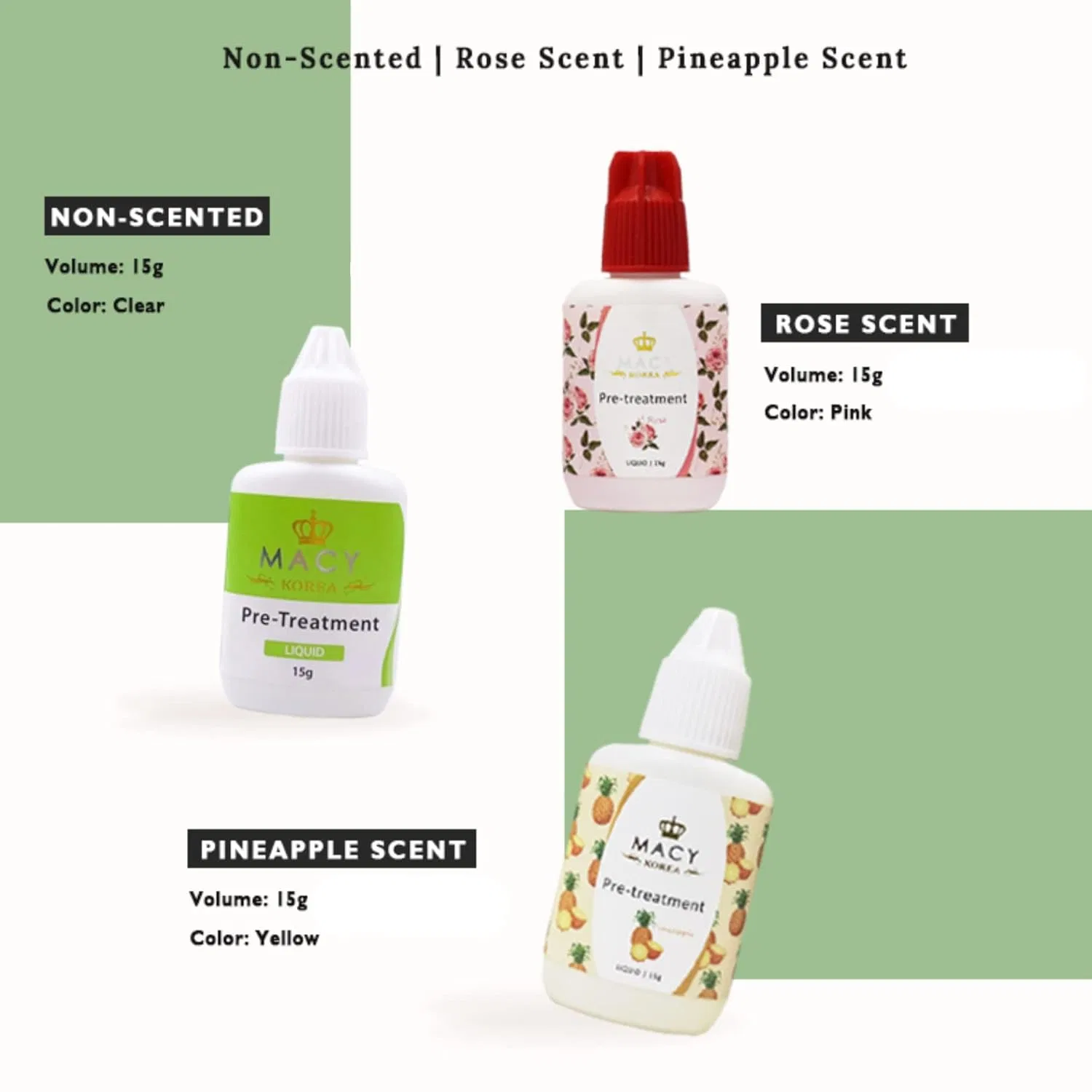 Обезжириватель для ресниц с ароматом розы 15 г от P-Beauty P-Beauty, Rose Fragrance — фото 2