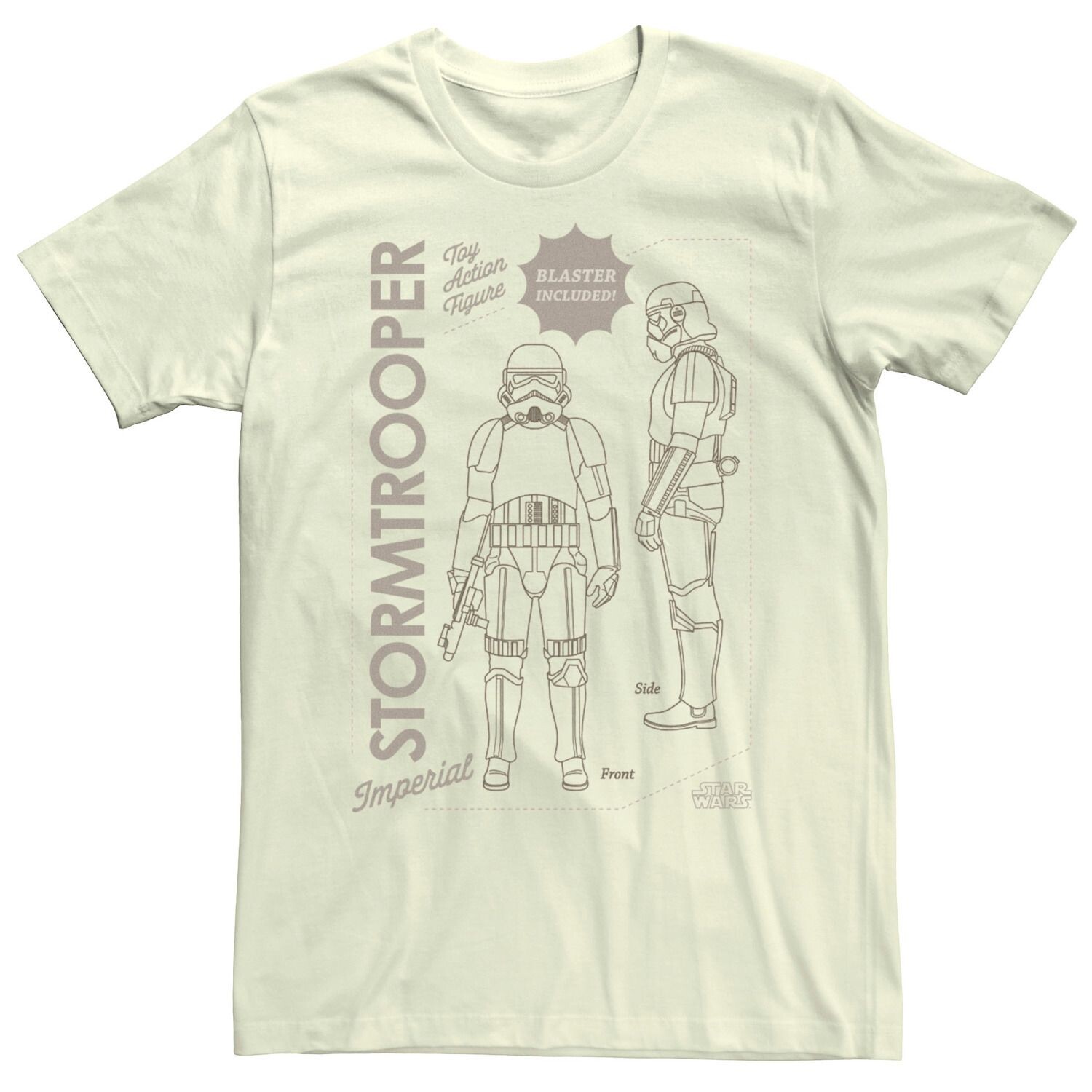 

Мужская футболка с фигуркой мандалорского штурмовика Licensed Character
