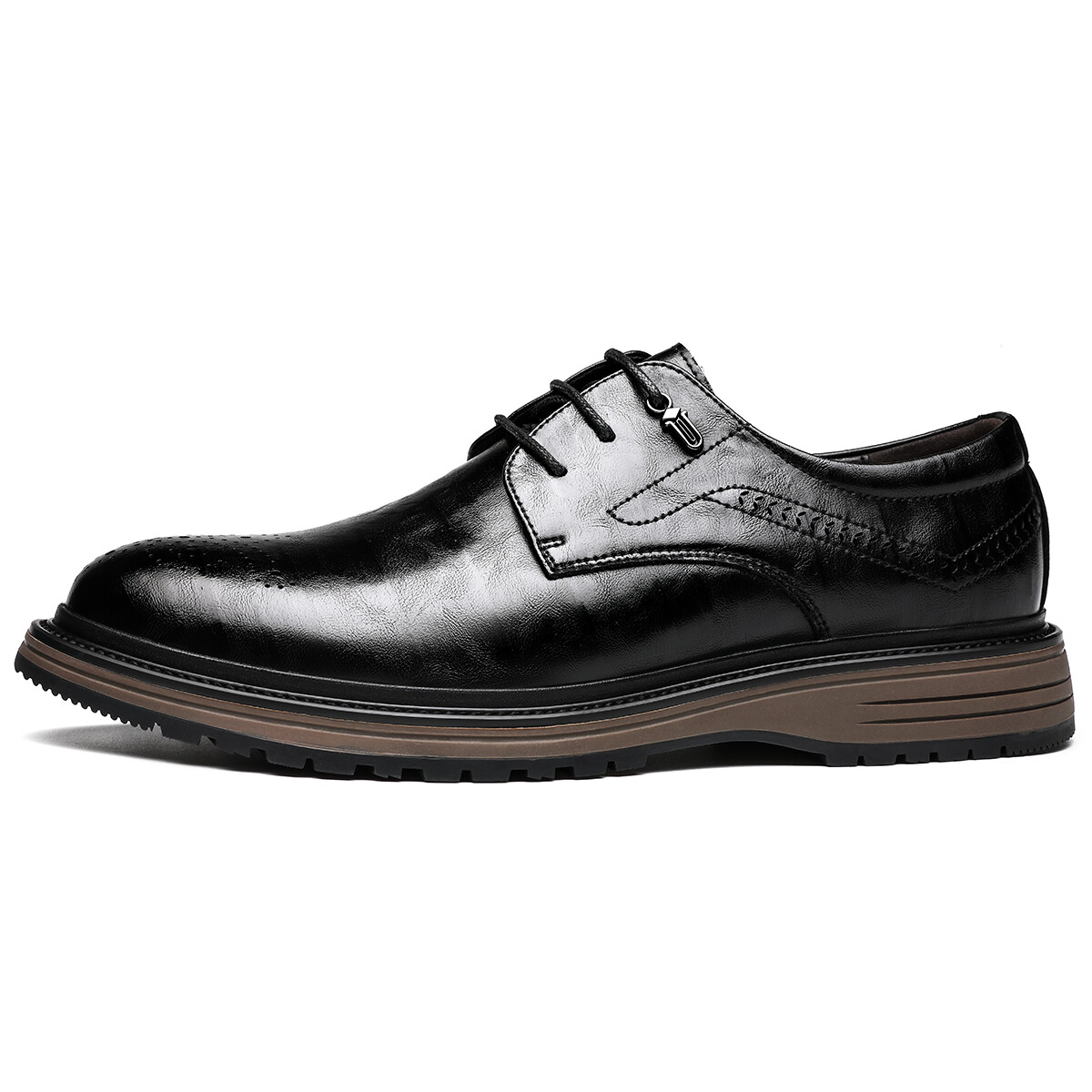 

Туфли FAPAI Men's Casual Shoes Men Low-Top, черный