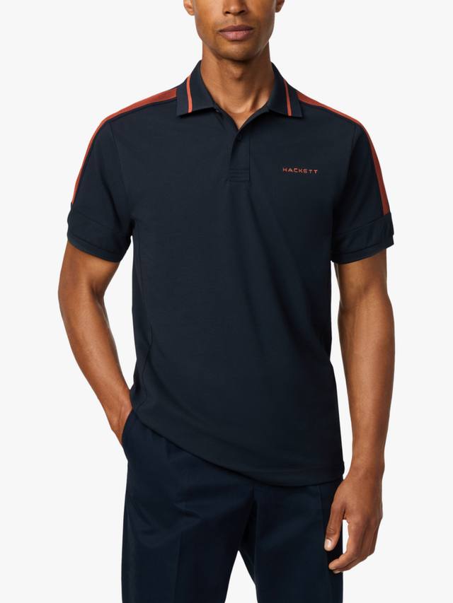 

Хлопковая поло с длинными рукавами Hackett London