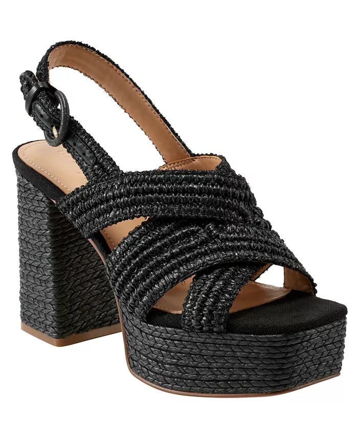 Женские босоножки Caddy Square Toe Dress Marc Fisher LTD, черный