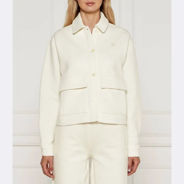 

Куртка стандартного кроя Calvin Klein, экрю