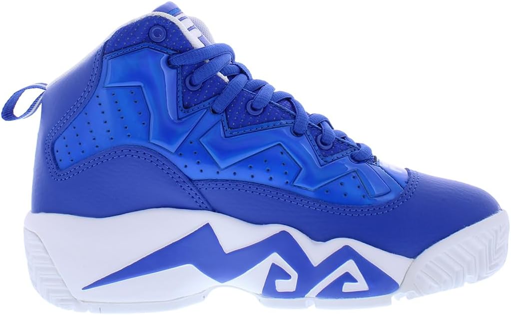 Кроссовки Fila Unisex-Child Kid's Fila Mb, белый/синий — фото 3