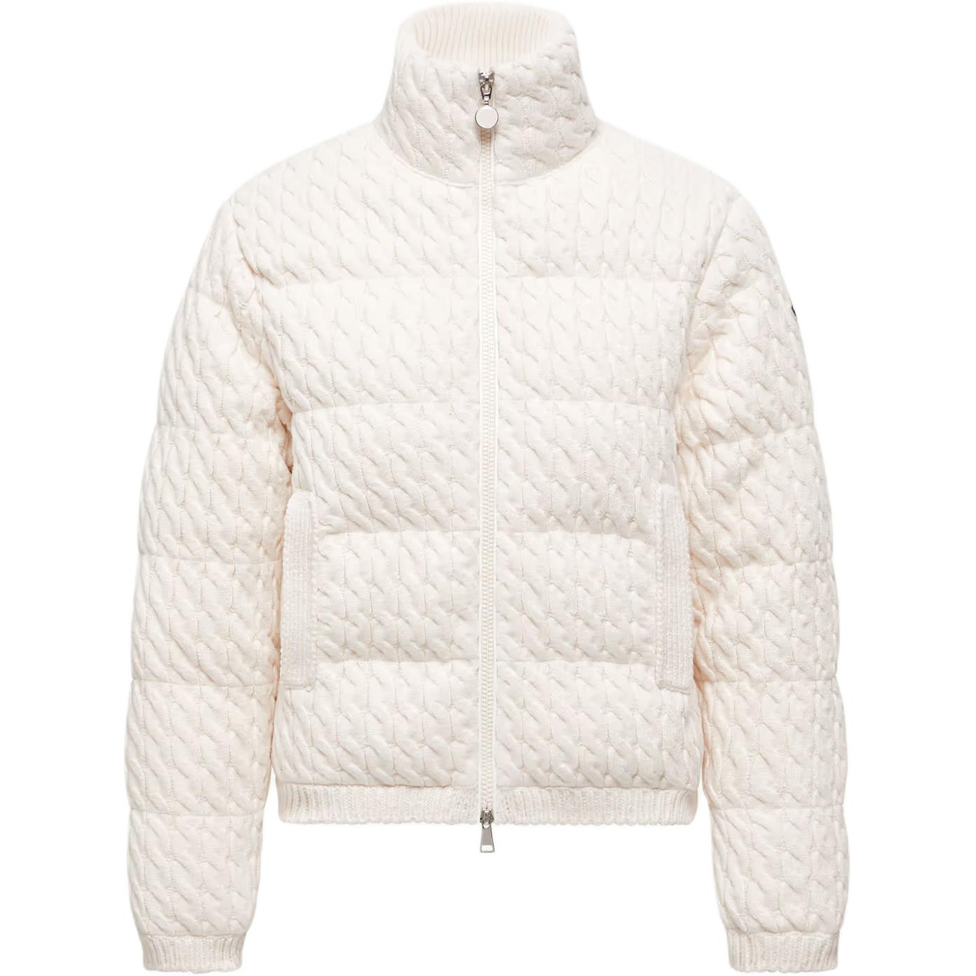 

Moncler Спортивная кофта на молнии с утеплителем, White