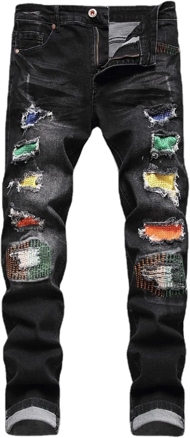 Джинсы, Slim-Fit, Black — фото 3
