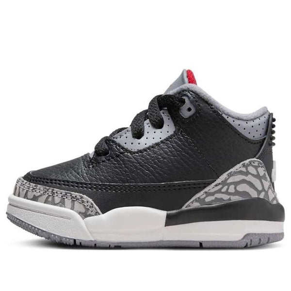 

Кроссовки 3 og 'black cement' 2024 Air Jordan, черный