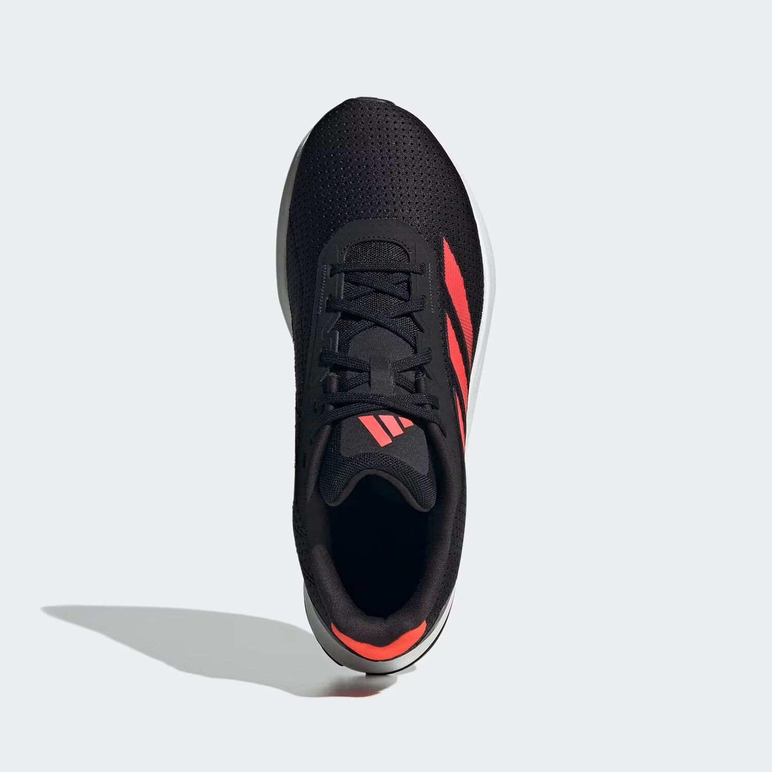 Кроссовки Duramo SL Adidas, цвет Core Black/Solar Red/Grey Six — фото 2