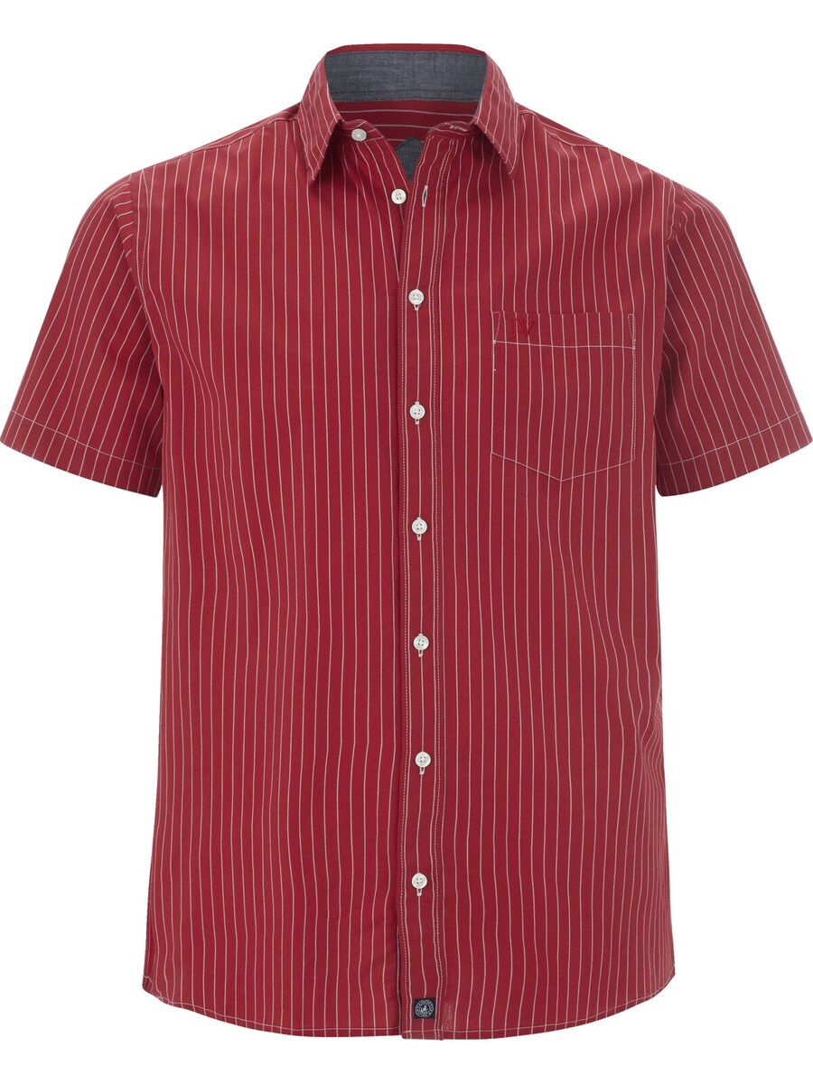 

Удобная рубашка на пуговицах Jan Vanderstorm Perttu, красный