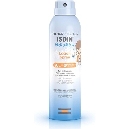 

ISDIN Педиатрический солнцезащитный лосьон-спрей SPF50 250 мл