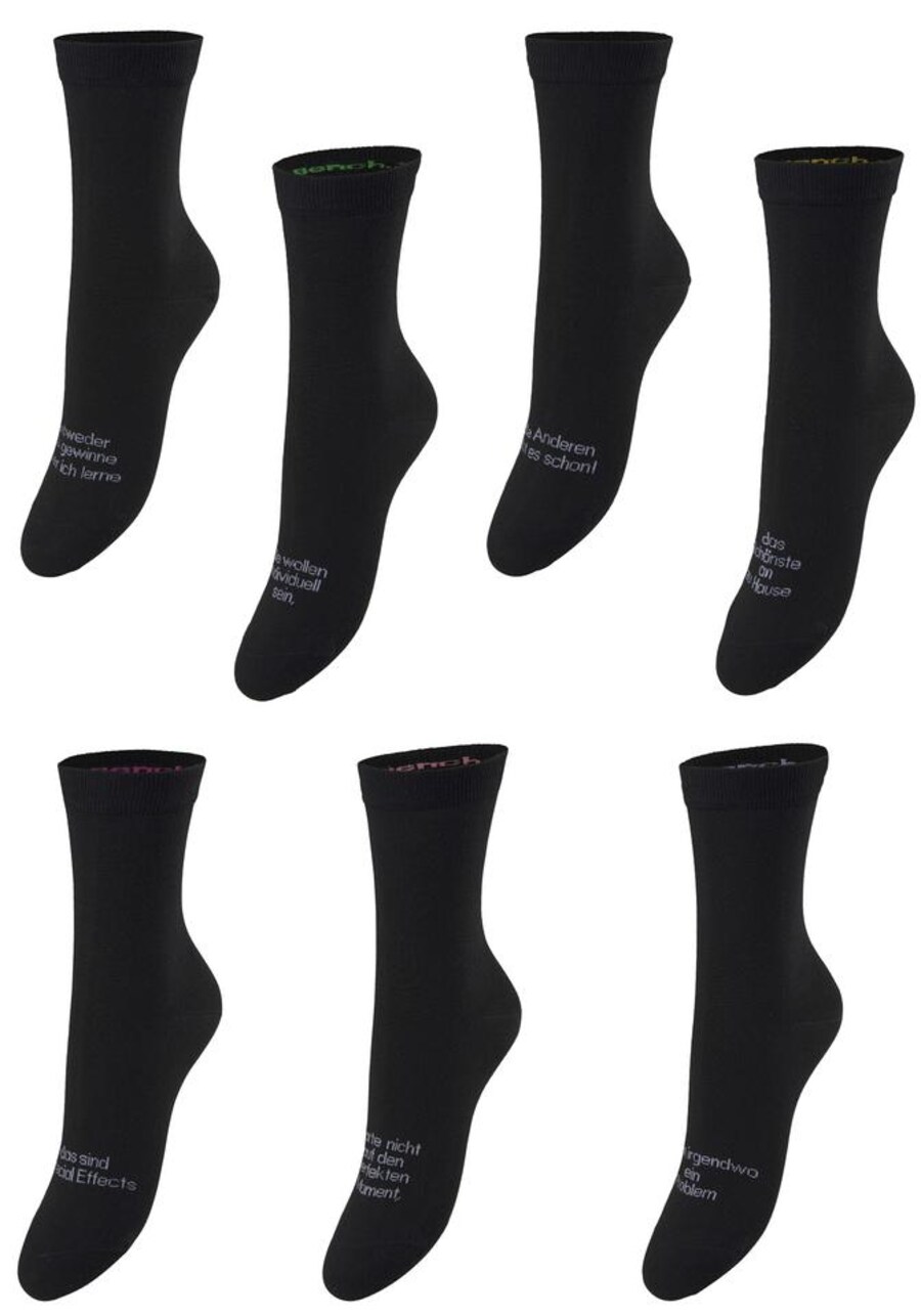 

Носки BENCH Socks, черный/белый