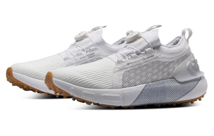 HOVR Phantom Кроссовки для гольфа мужские низкие белые Under Armour — фото 3