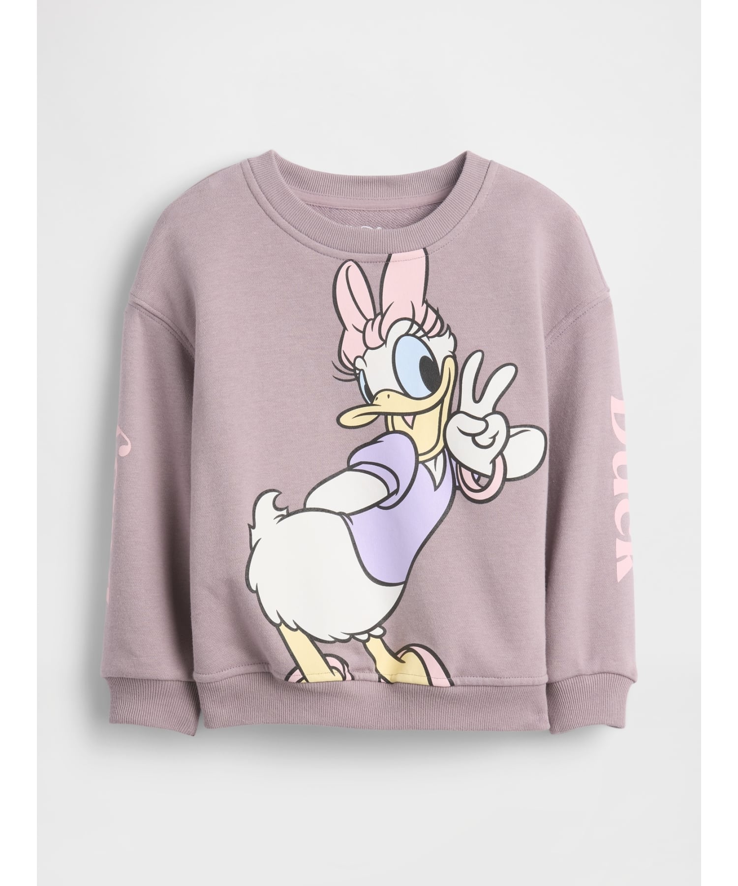 Винтажная мягкая толстовка с графическим принтом (K)GAP x Disney (для малышей/младенцев), NEW_QUAIL_17-1505 TCX