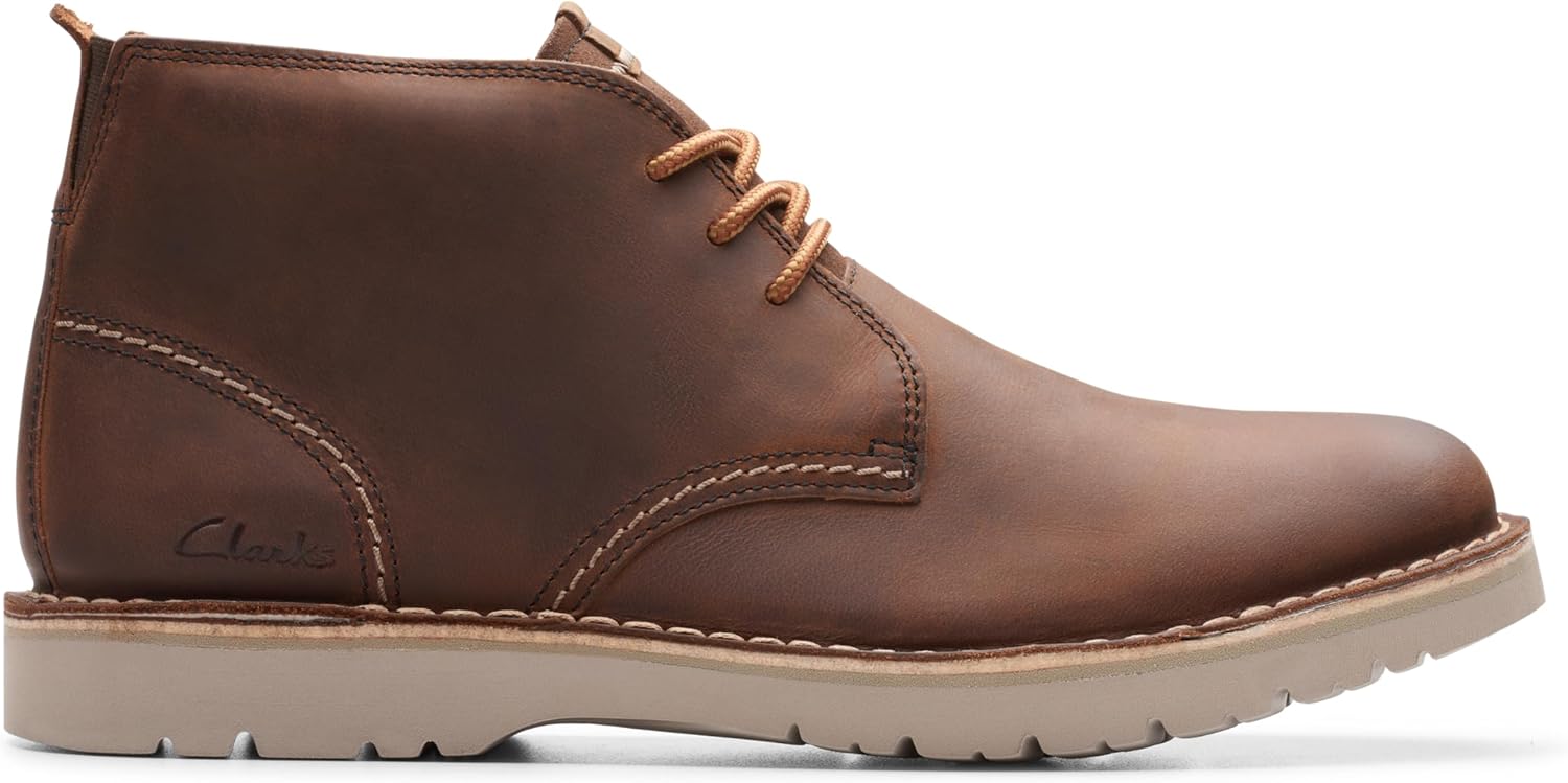 Мужские ботинки Clarks Eastridge Mid, Beeswax Le — фото 2