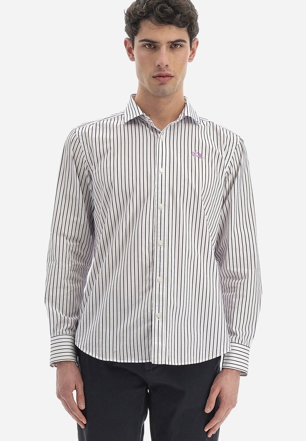 

Рубашка LONG-SLEEVED SHIRT La Martina, крем