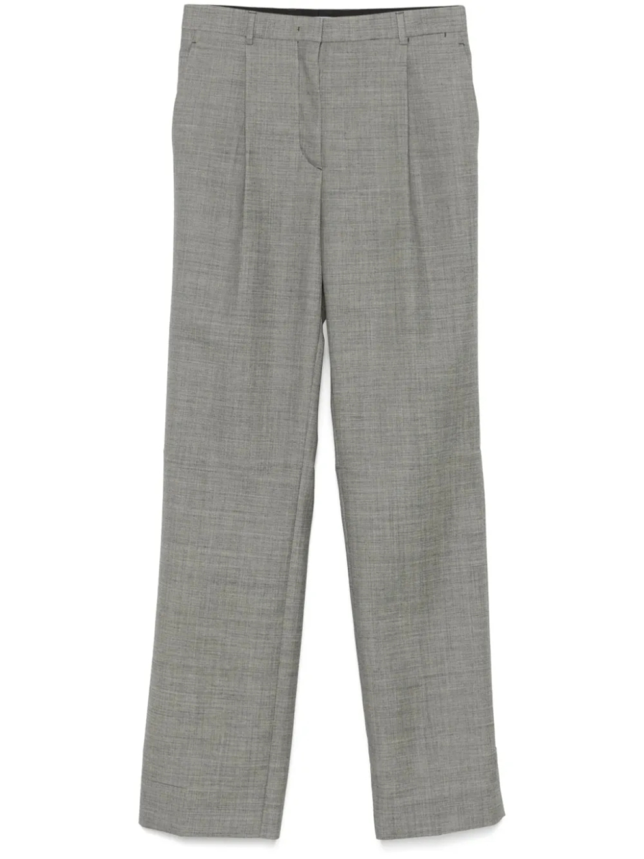 

Шерстяные брюки Prada по фигуре, серый