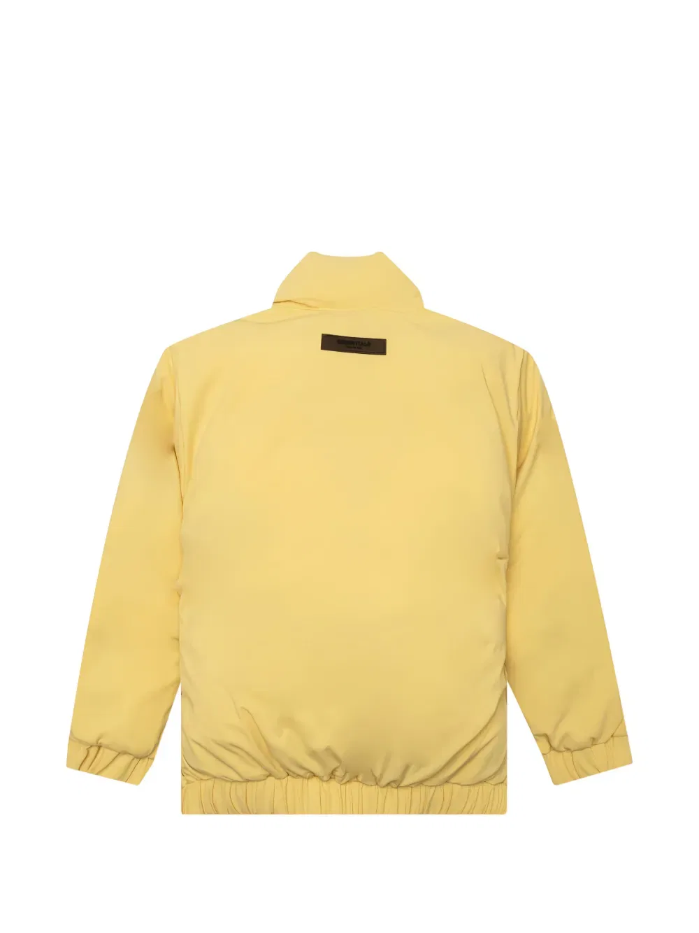 Пуховая куртка на молнии Fear Of God Essentials Kids, желтый — фото 2