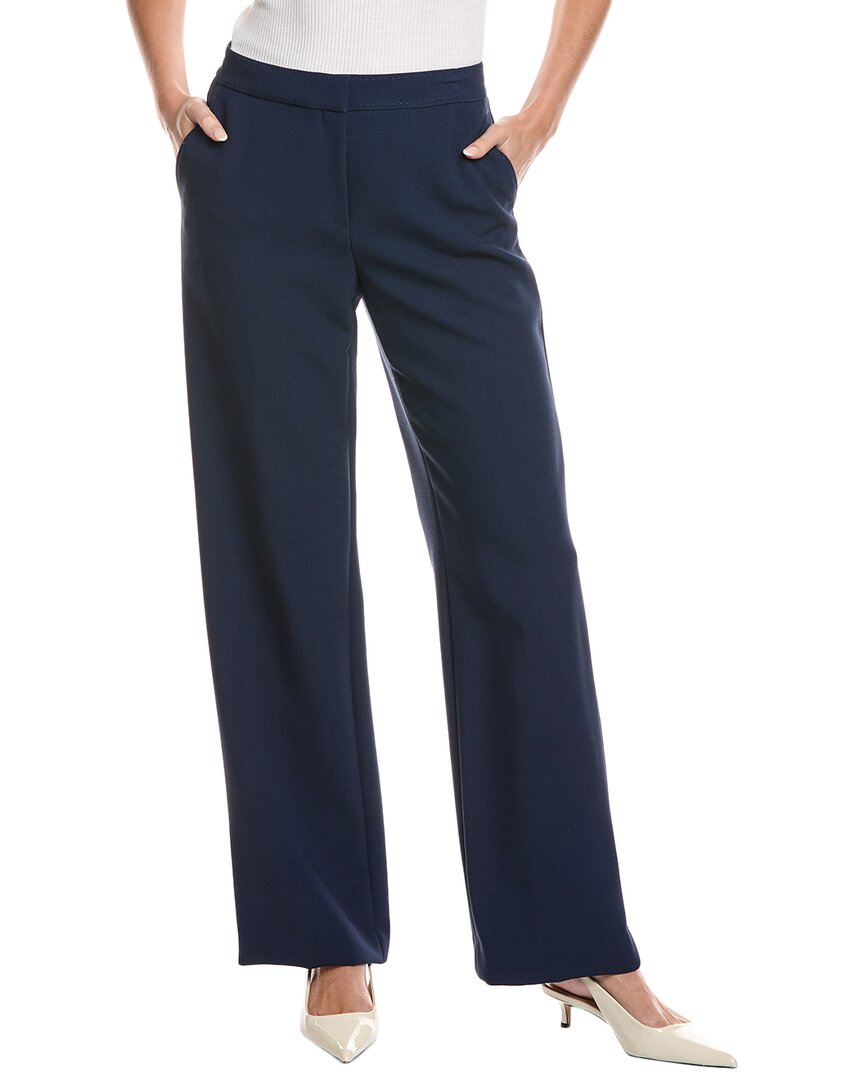 

Лафайетт 148 Нью-Йорк Ответственные шерстяные брюки Lafayette 148 New York, синий