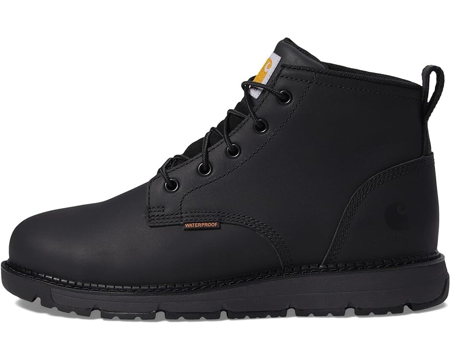 Ботинки Carhartt Millbrook Waterproof 5" Steel Toe Wedge Work, цвет Black Oil Tanned — фото 4