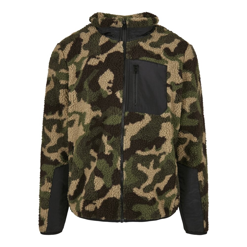 

Куртка Urban Classics Urban Hiking Classics Sherpa, разноцветный