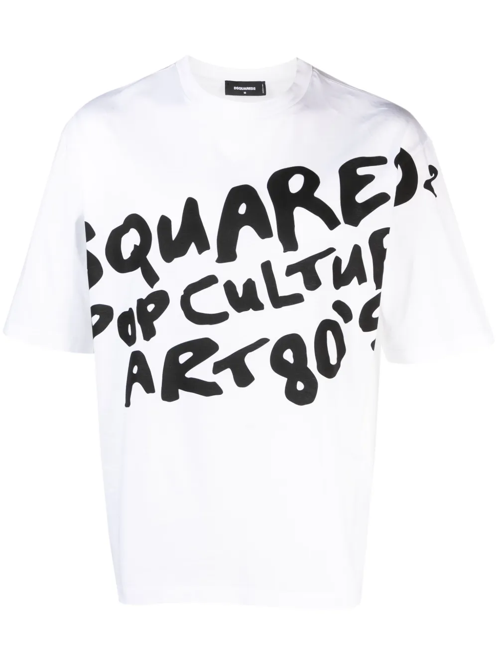 Футболка Pop 80's DSQUARED2, белый