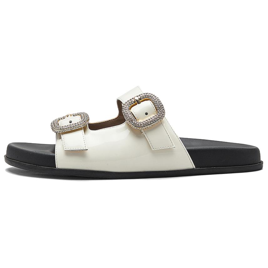 NINE WEST Женские тапочки-шлёпанцы фиолетовые, цвет Purple — фото 3
