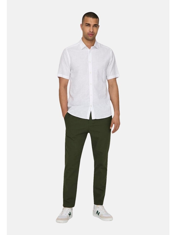 

Тканевые брюки ONLY, темно-зеленый