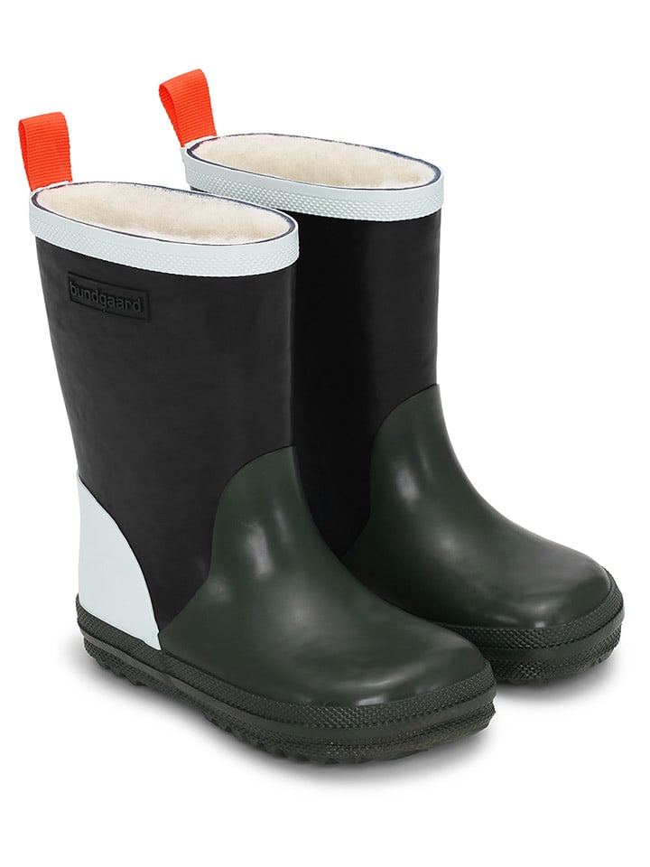 

Резиновые сапоги Bundgaard, черный/зеленый