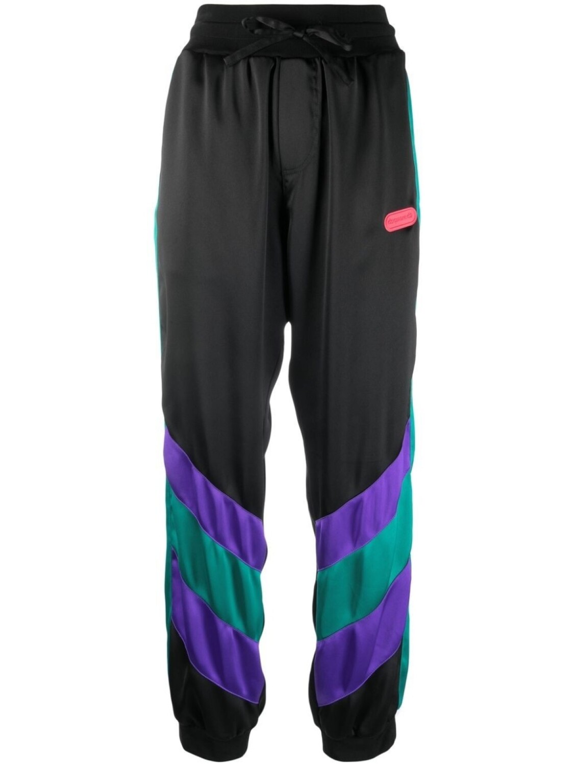 

Dsquared2 stripe-detail track pants, черный