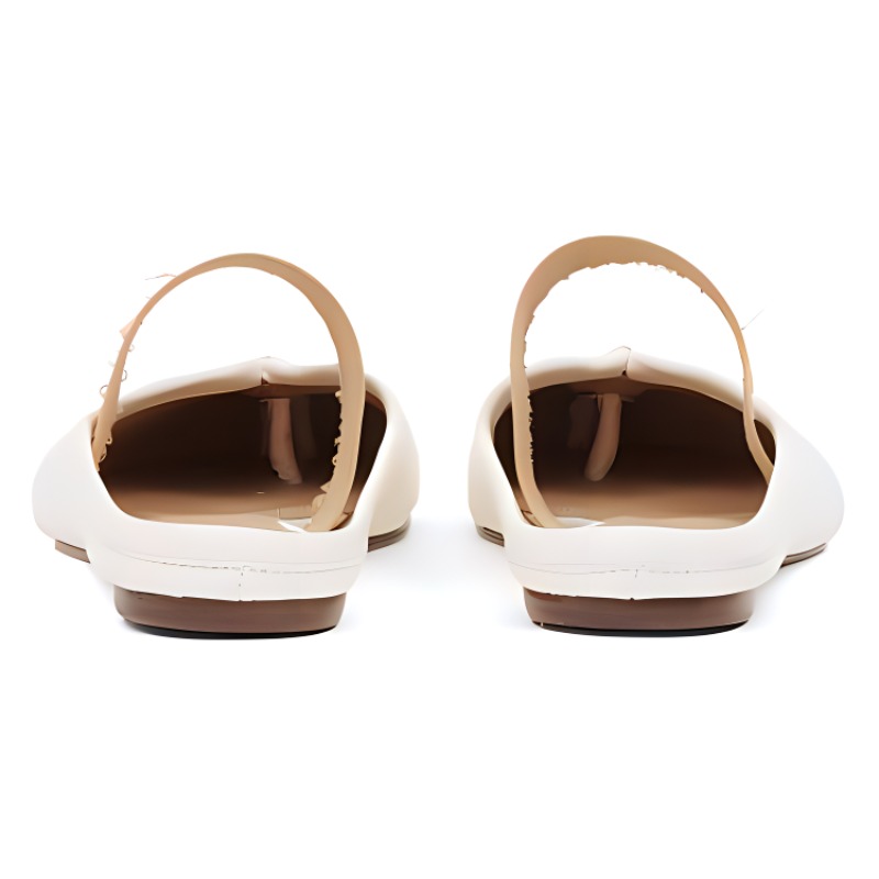 Tabi Slip On Ballerina Mules Женские Maison Margiela, Белый — фото 4