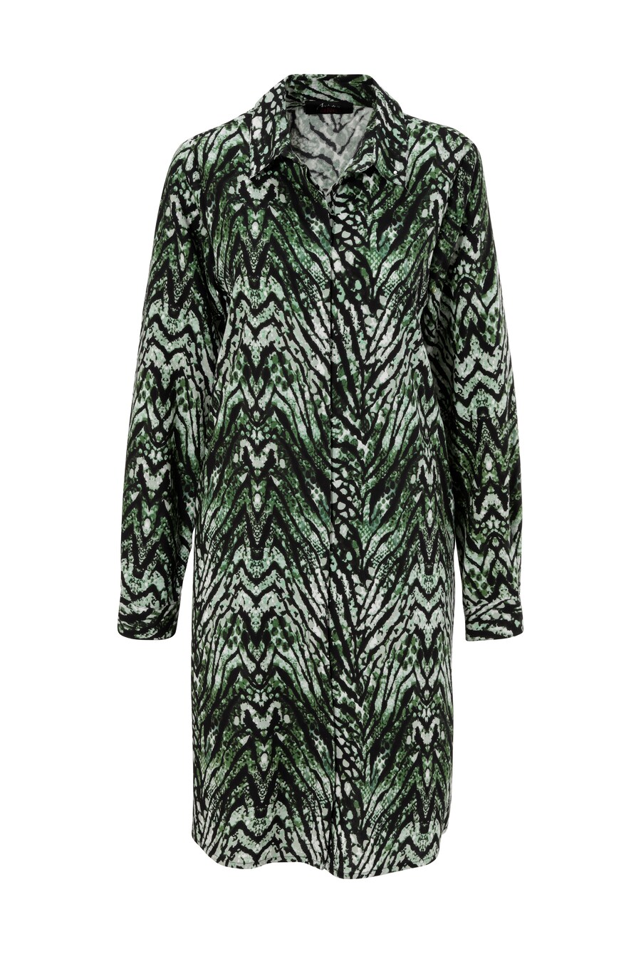 

Платье-рубашка Aniston CASUAL, Green/Dark green