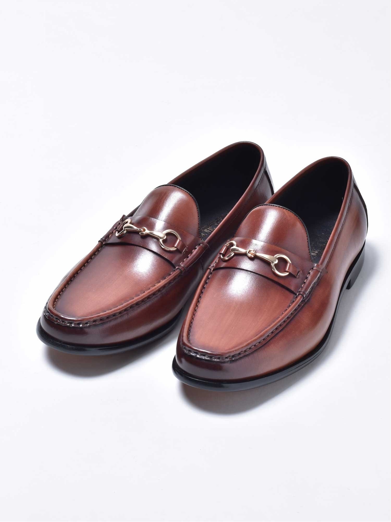Кожаные лоферы LUCIUS, Brown