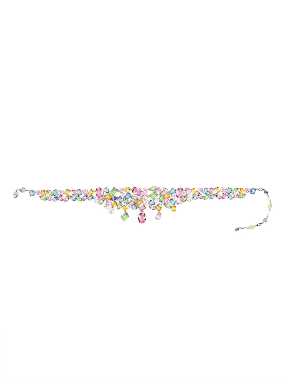 

Колье Gema Swarovski, серебряный