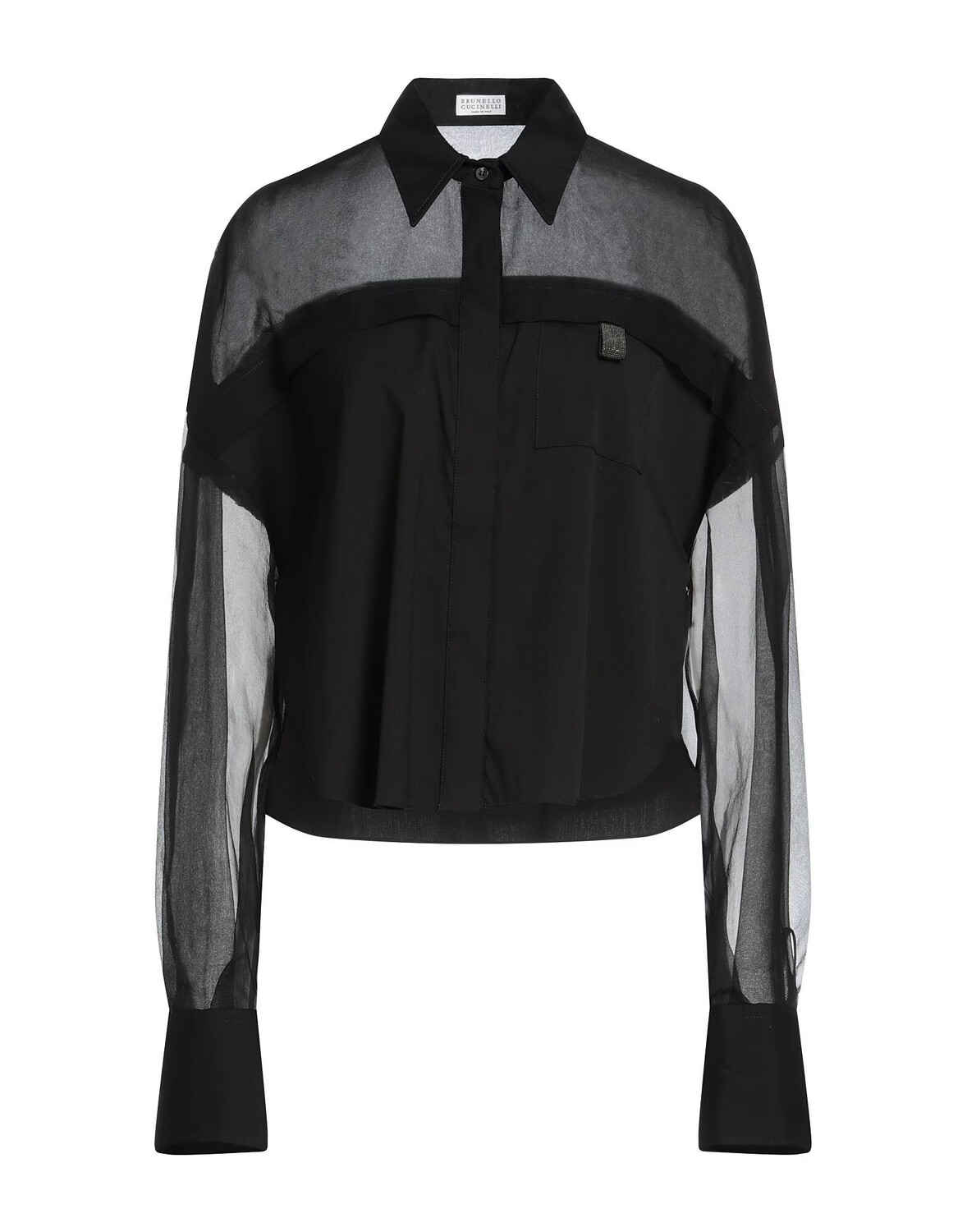 

Рубашка Brunello Cucinelli, черный