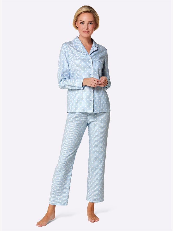 

WITT WEIDEN Пижама ледяного синего цвета