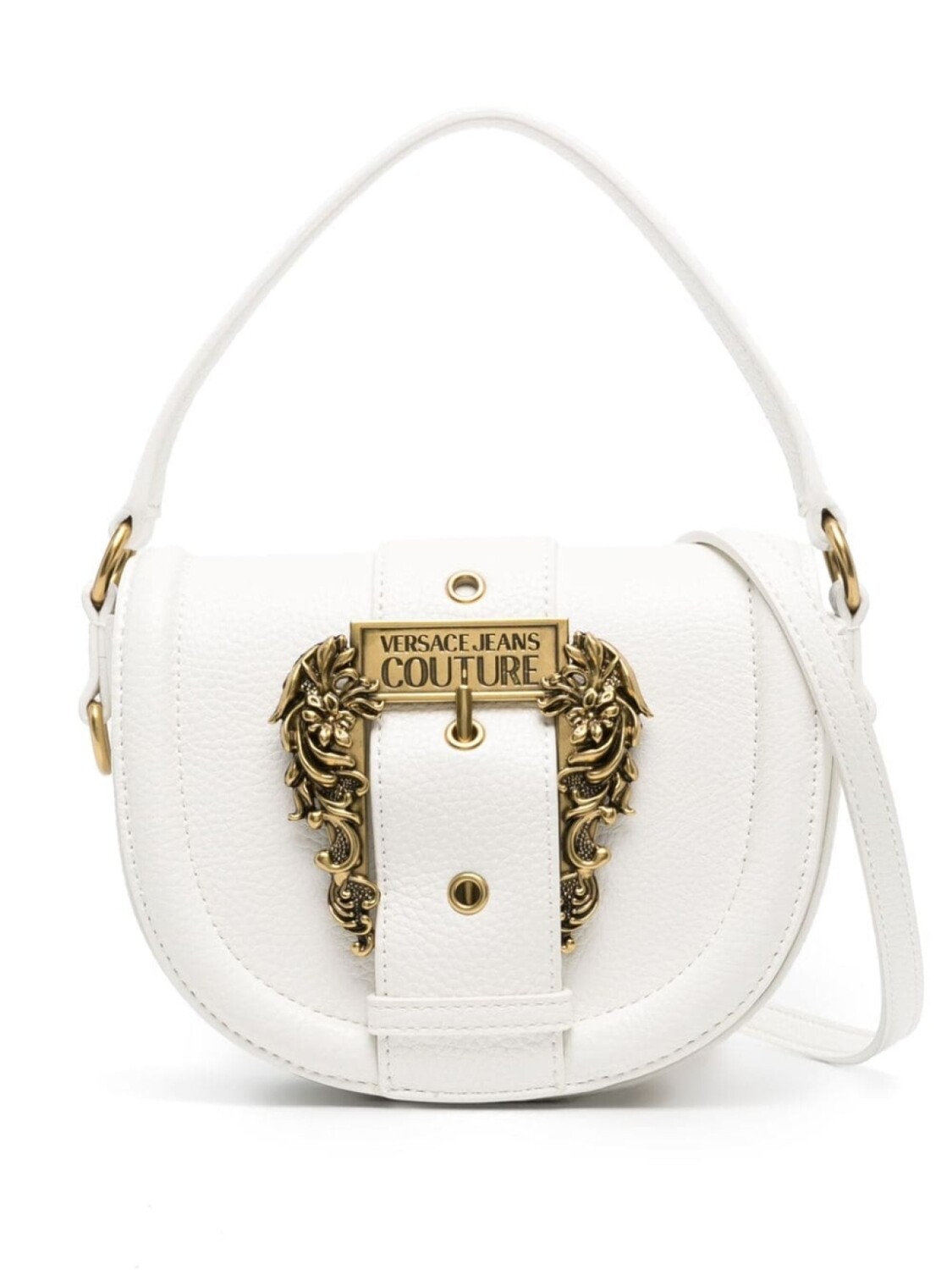 

Versace Jeans Couture сумка на плечо с пряжкой Baroque, белый