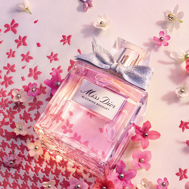 Набор духов floral love on the go box eau de toilette ароматический горошек с лимоном 3.2g+30ml DIOR — фото 3