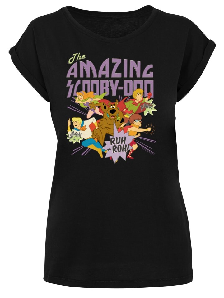 

Футболка F4NT4STIC Scooby Doo Zeichentrickserie The Amazing Scooby, черный