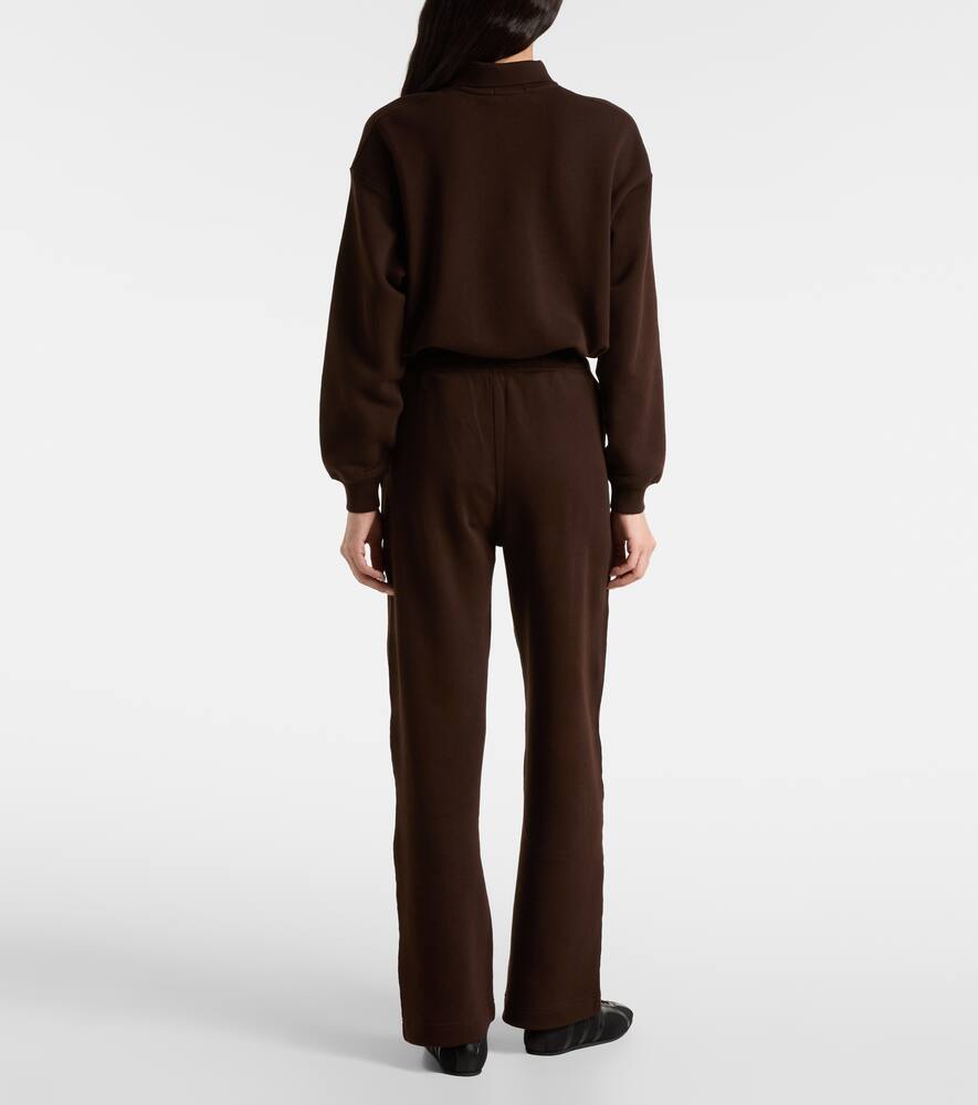Флисовые спортивные штаны из хлопковой смеси Polo Ralph Lauren, Circuit Brown — фото 3